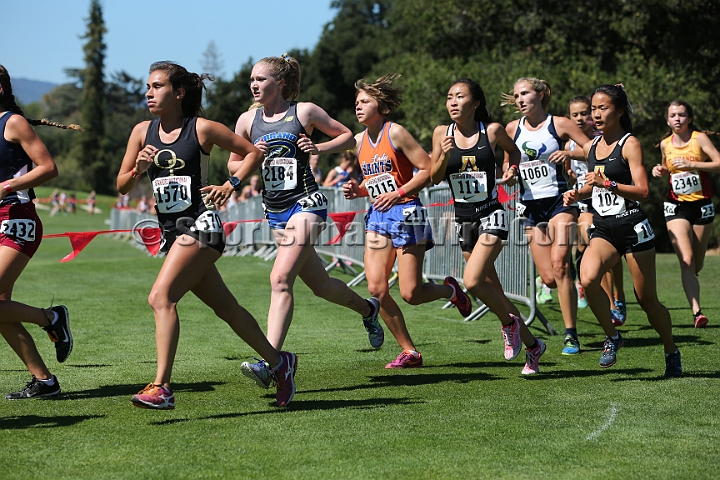 2015SIxcHSSeeded-213.JPG - 2015 Stanford Cross Country Invitational, September 26, Stanford Golf Course, Stanford, California.